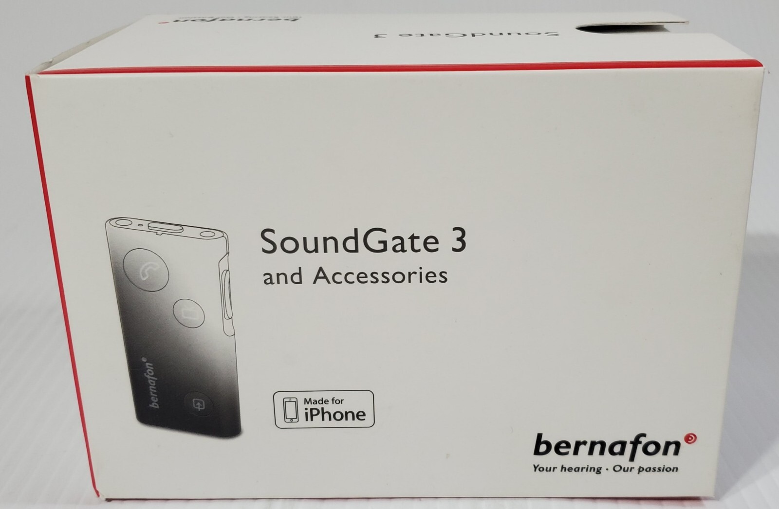 Bernafon Hearing Aid Remote Soundgate 3 w/ Chargers, Manual, and Accessories
