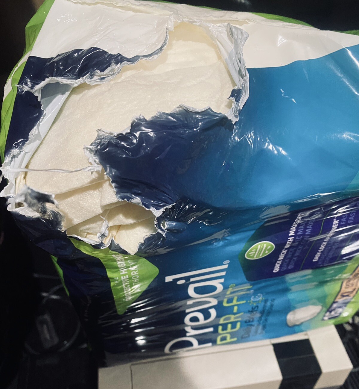 Prevail Per-Fit PF-014/1 AdultBriefs Diapers With Tabs XL Extra Absorbency 14 Ct
