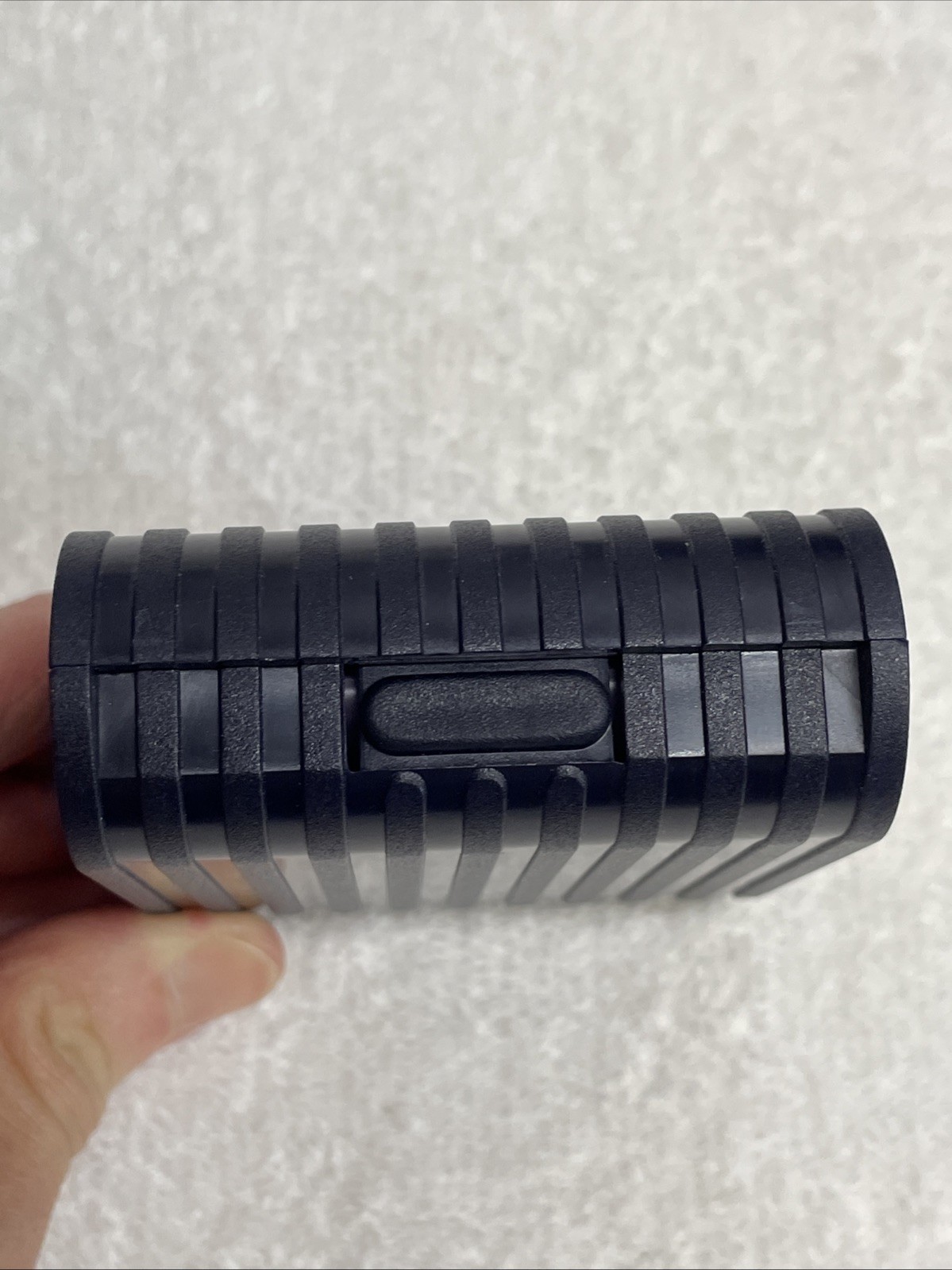 OTICON Clamshell Hard Case for Hearing Aids Navy Blue 2 1/2″ x 3″ x 1″