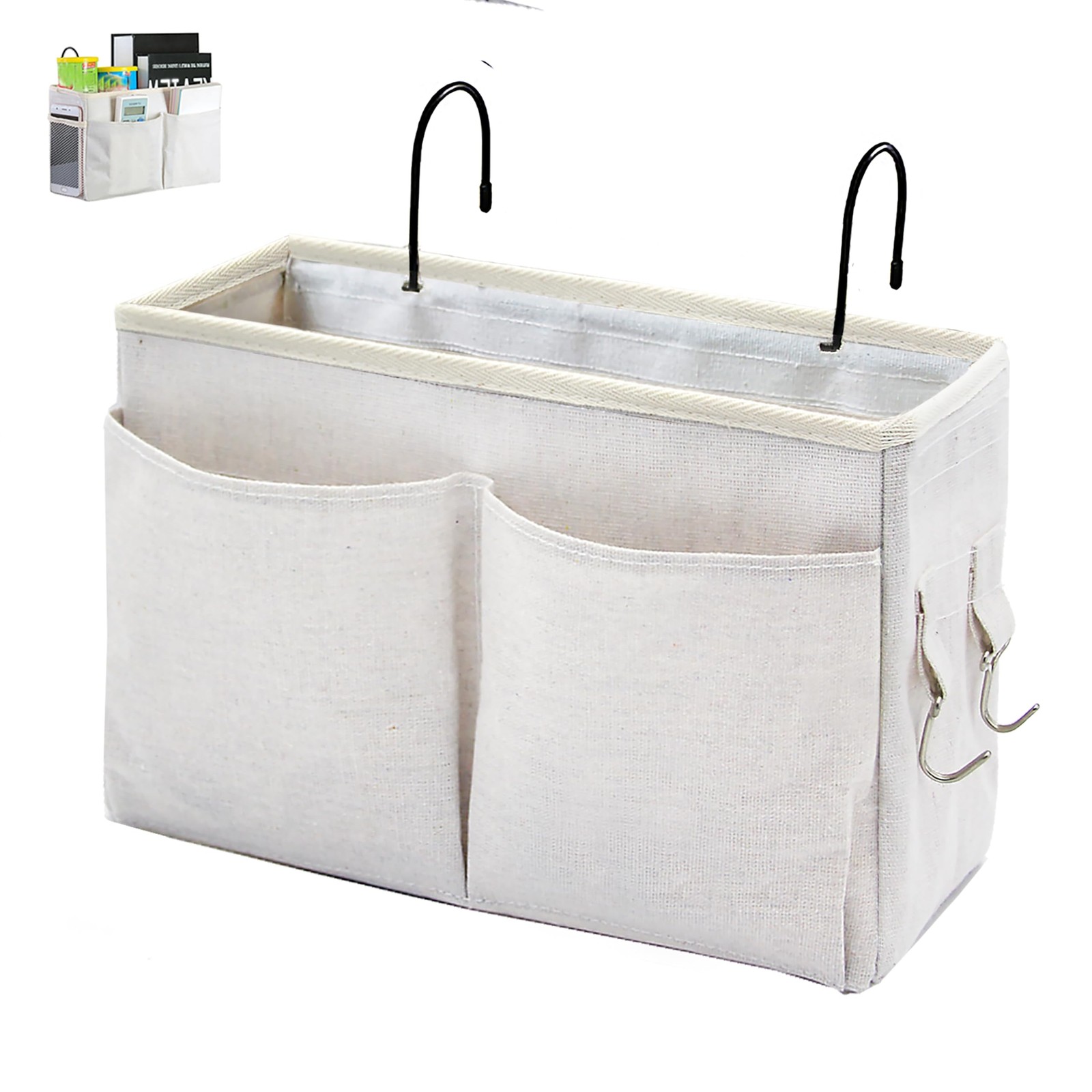 Bedside Caddy Organizer/Bedside Hanging Storage Bag Multi-Function Caddy for …