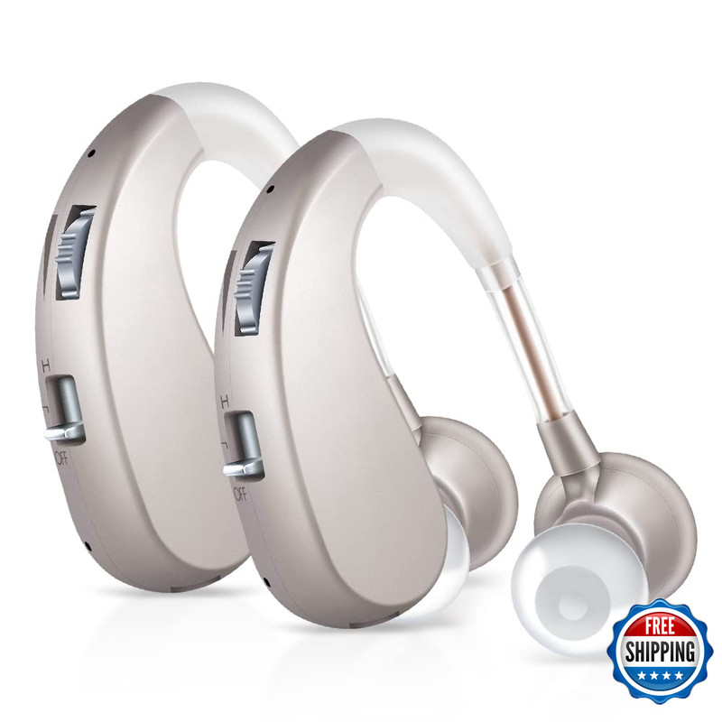 Britzgo Hearing Aids Noise Cancellingrechargeable Sound Amplilfierupgraded