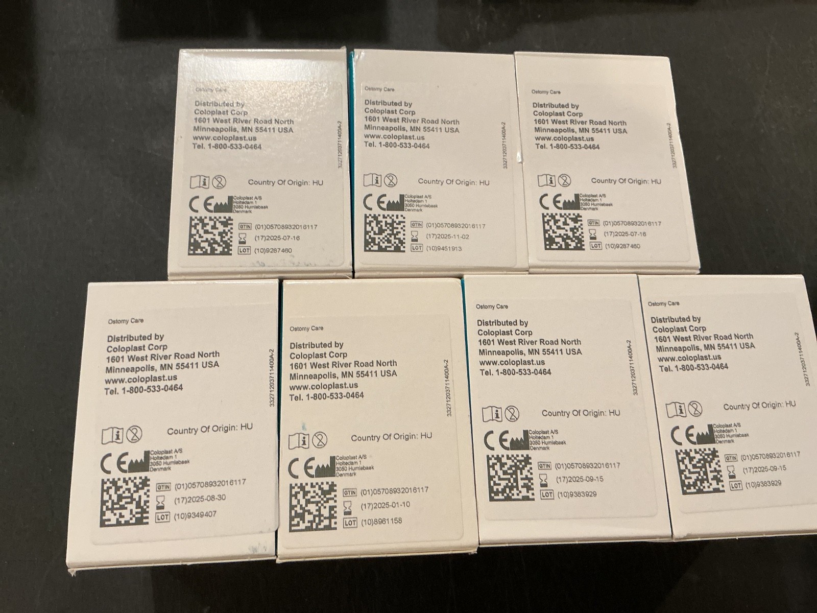 80 (8 boxes of 10 + 10 loose) Coloplast 12037 Brava Protective Seal