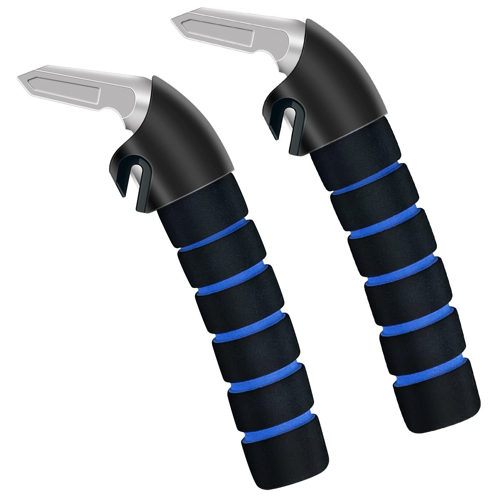 KOUNATSURI 2Pack Car Door Handle for Elderly Assist Support Blue