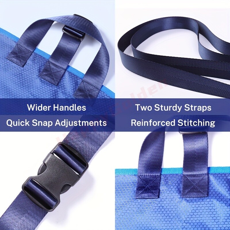 Whole Body Positioning Bed Pad Reinforced Handles Turning Device Transfer Belt
