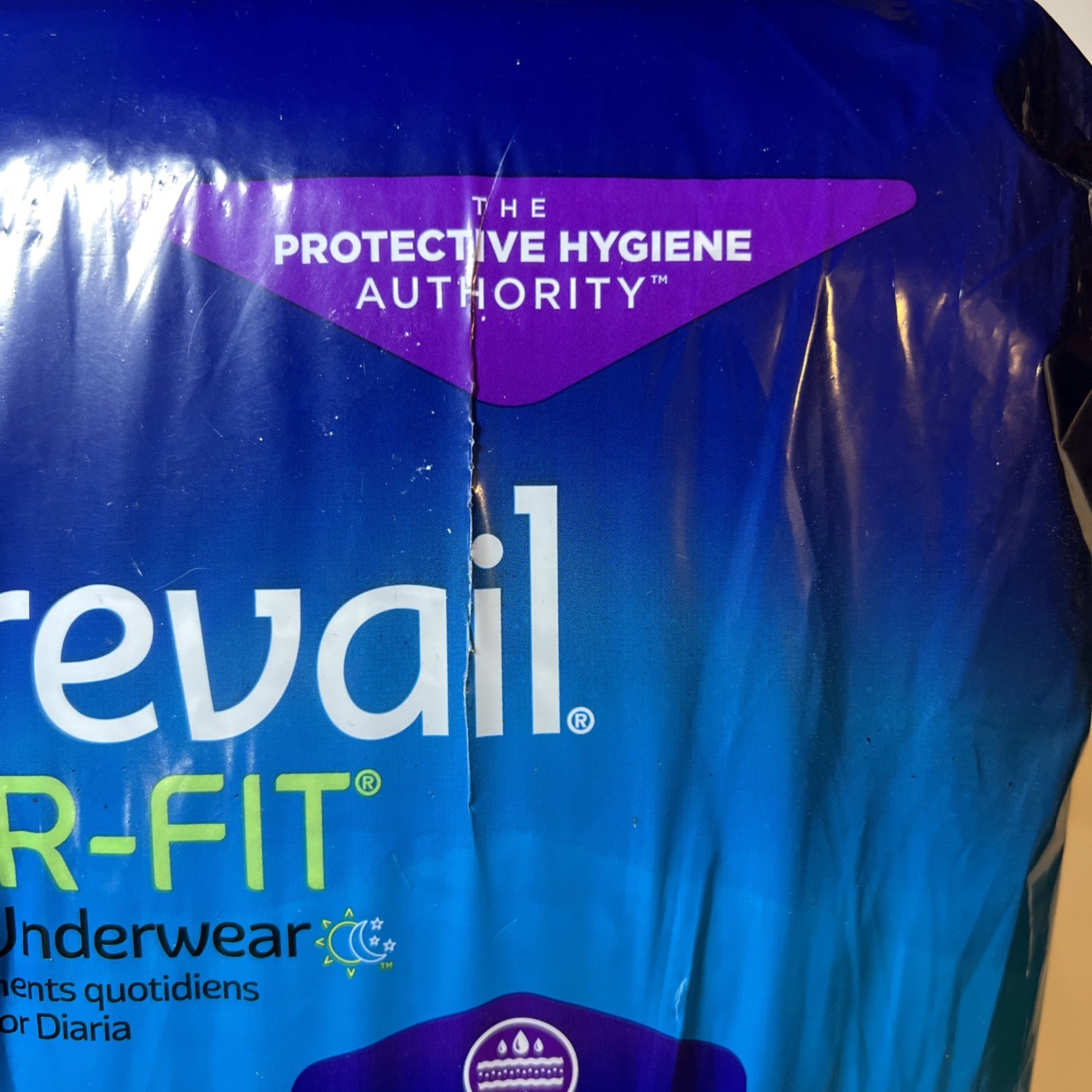 Prevail Per-Fit Daily Underwear L Women Extra Absorbency Odor Guard 18Ct PFW-513