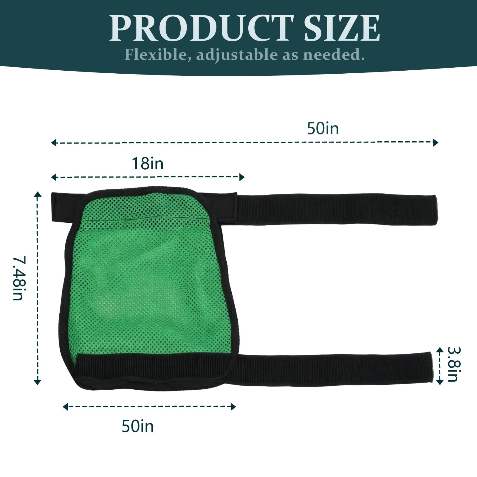 2 Pcs Mesh Catheter Leg Bag Holder, Soft Breathable Fabric Catheter Sleeves, …