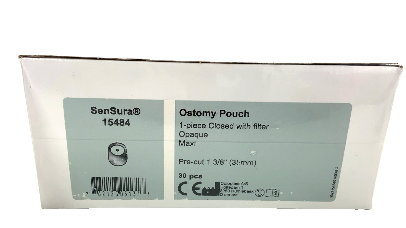 30 Coloplast 15484 SenSura 1-Pc Closed Pouches Precut 1-5/8″ Exp 2026