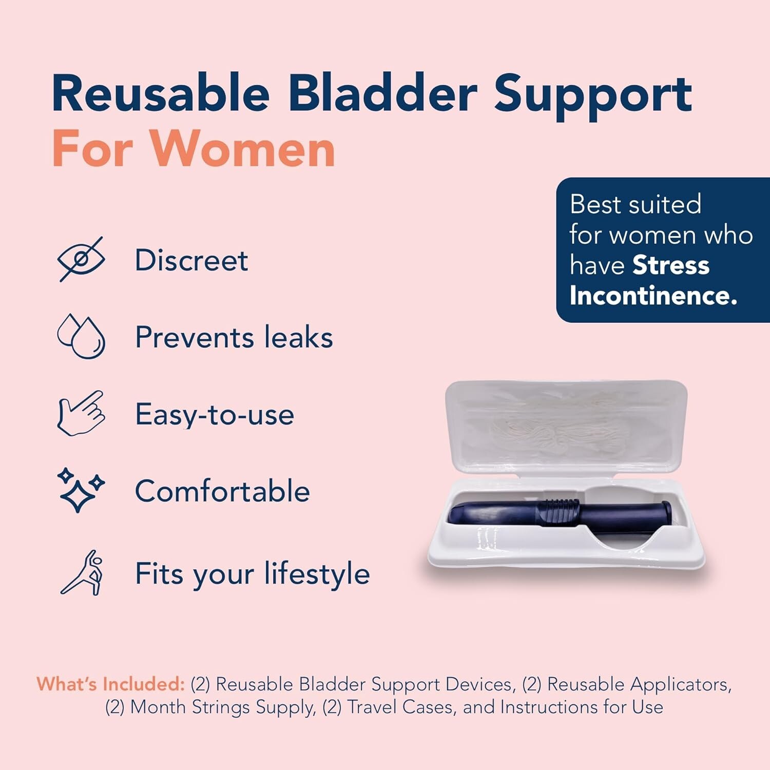 Revive Bladder Support for Women | Discreetly Control Leaks for up to 12 Hour…