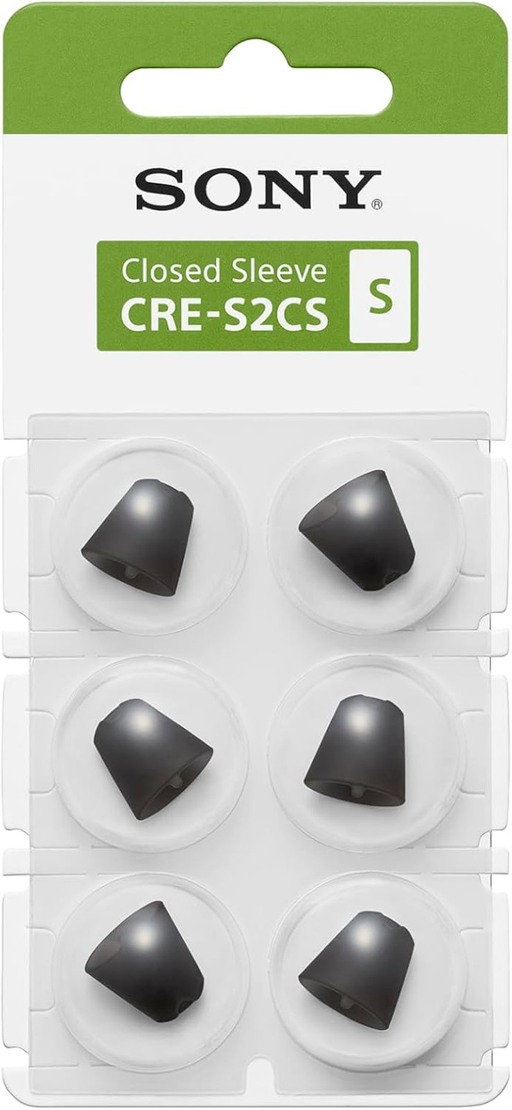 Sony Closed Sleeve for CRE-C20 Self-Fitting OTC Hearing Aid, Small CRE-S2CS