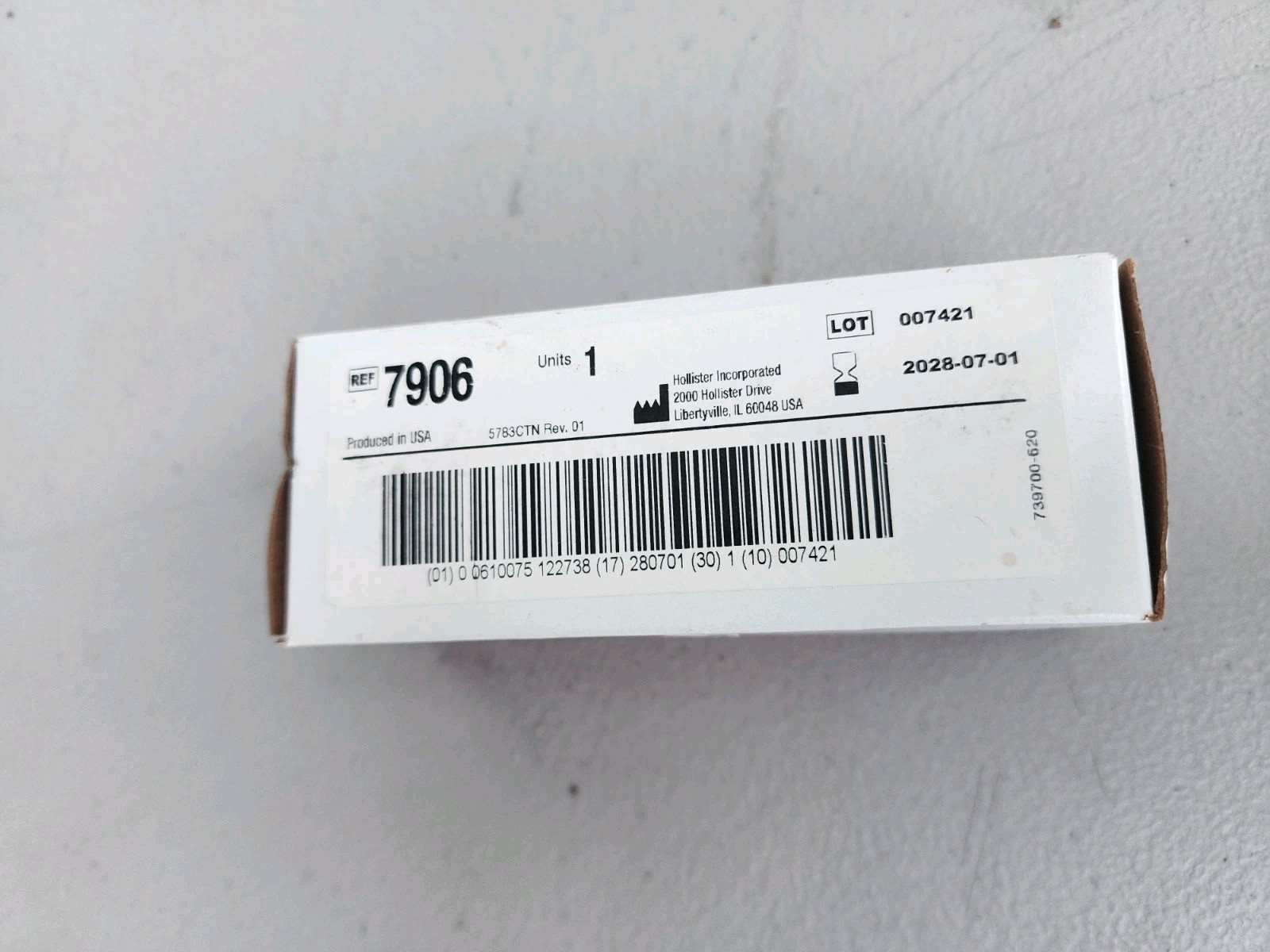 Hollister 7906 Adapt Stoma Powder 1 oz Bottles Made in USA Exp 2028-31
