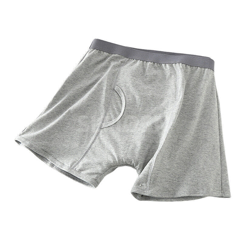 2PC Men Leak-Proof Underwears Underpants Leakage Prevention for Elderly Patients