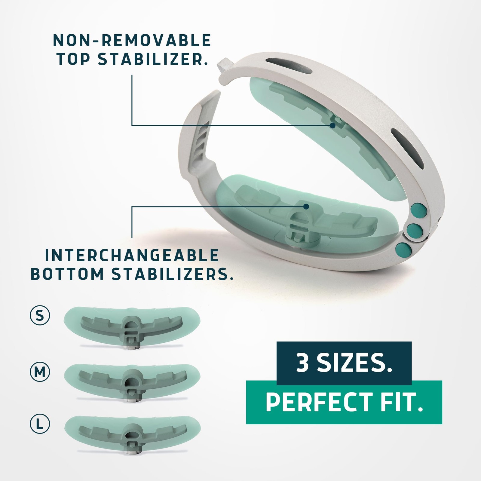 Confidence Clamp – the Incontinence Clamp for Men with 3 Removable Top Pads