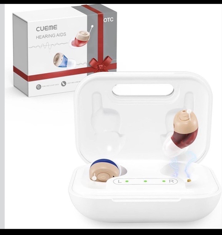 CUEME Hearing Aids – OTC Rechargeable Hearing Aids for Seniors, Clear Sound, …