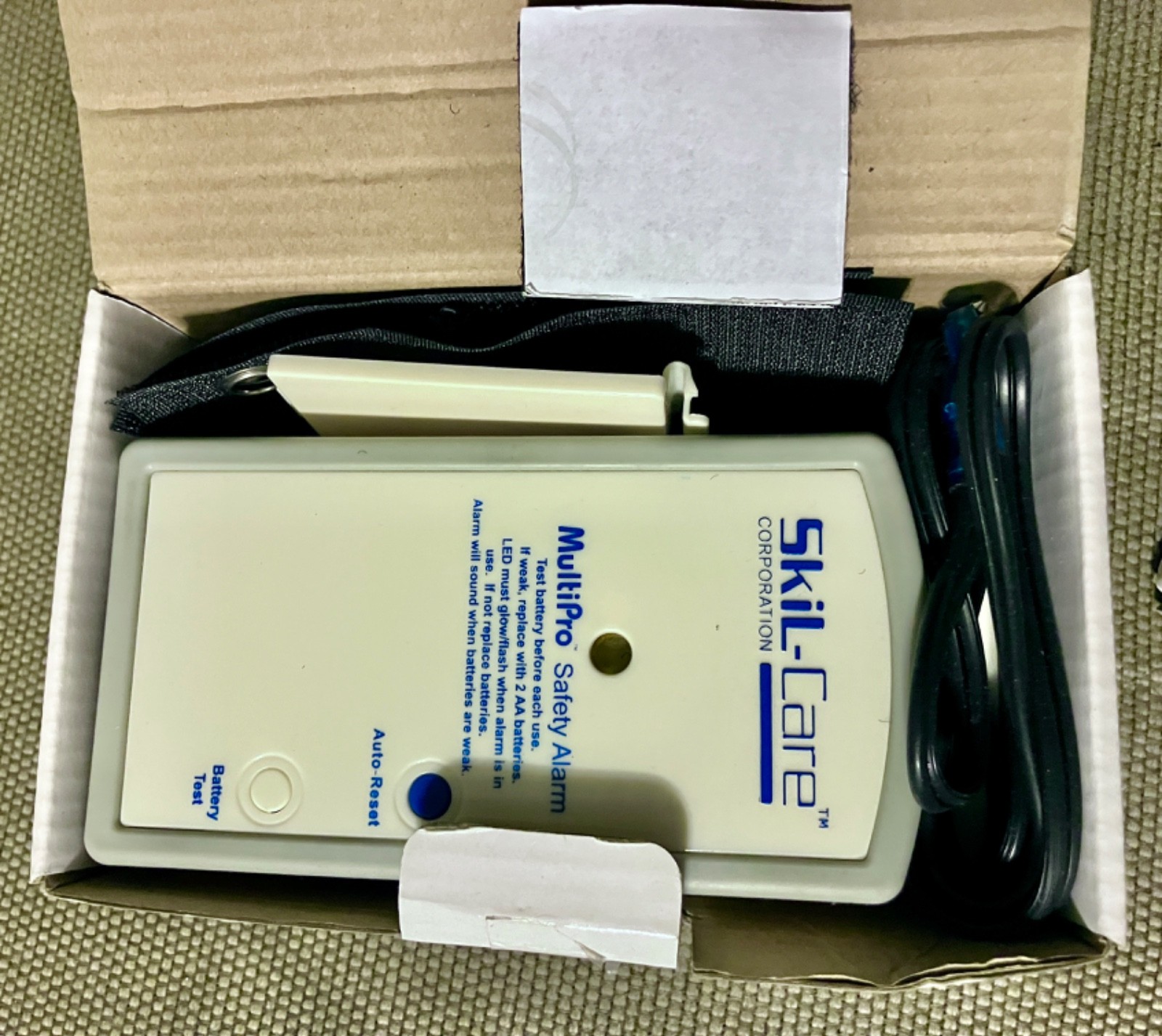 Skil-Care Multi-Pro Safety Alarm Wheelchair Bed Alarm