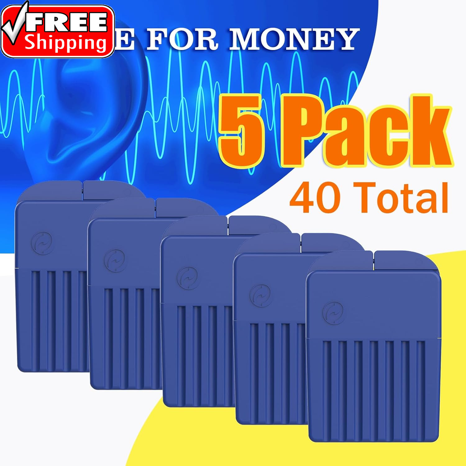 (40 Pcs) Starkey Hearing Aid Wax Guards Filters, Hear Clear Accessories for Star