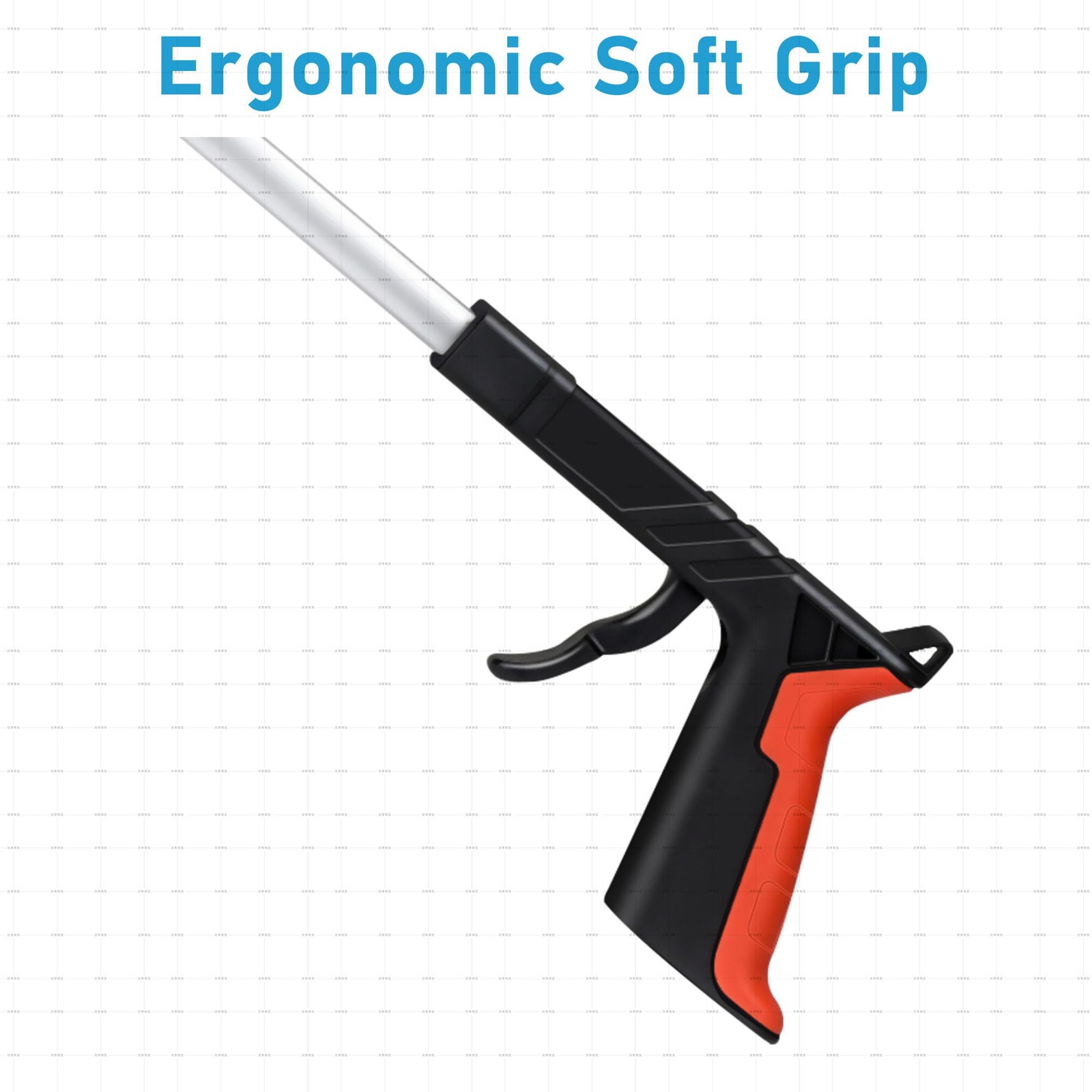 Grabber Reacher Tool, 32″ Foldable, Orange, 2Pack