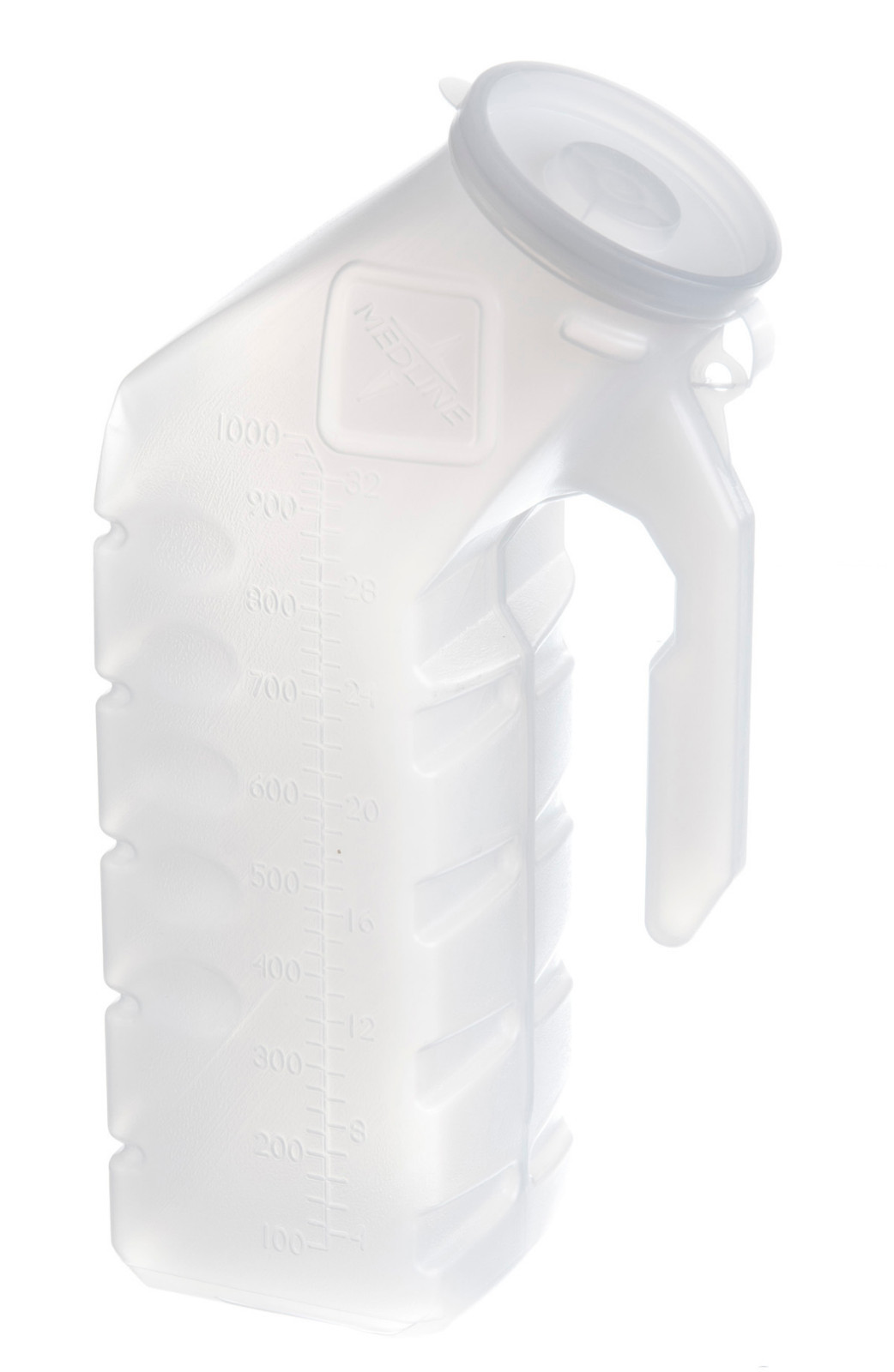 Supreme Urinal with Odor Shield by Medline. Holds 32oz or 1000 mL