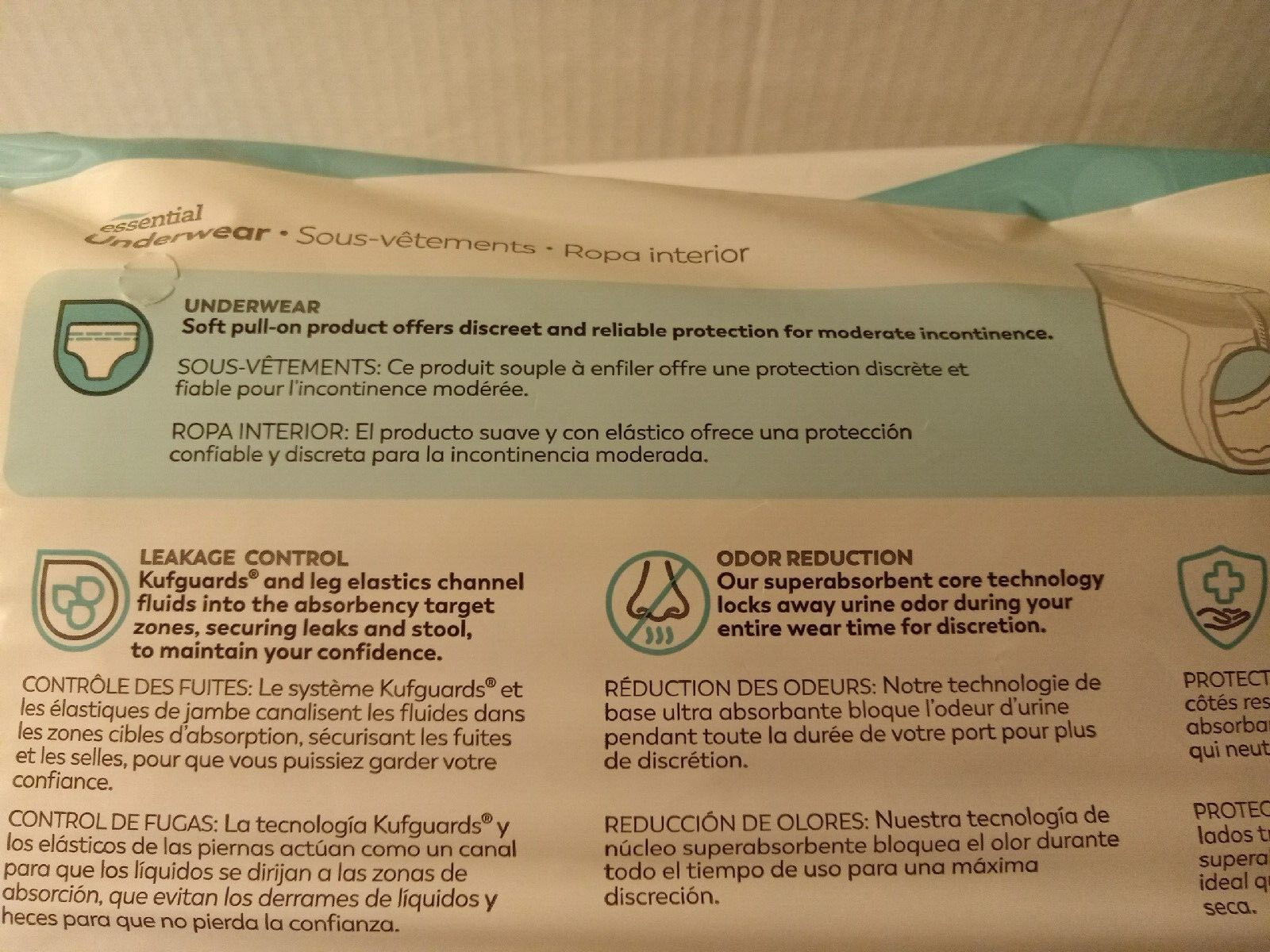 Tranquility Disposable Underwear Medium 25 Count