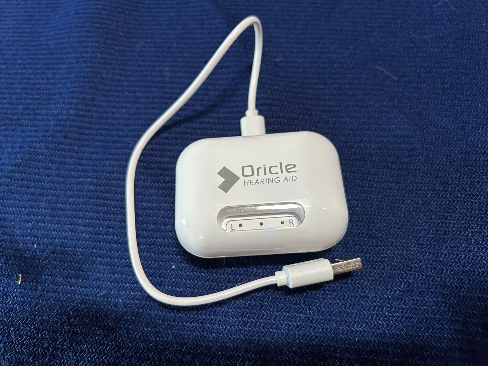 Oricle 2.0 Rechargeable OTC Hearing Aids Pair w/ Charging Case USED Working