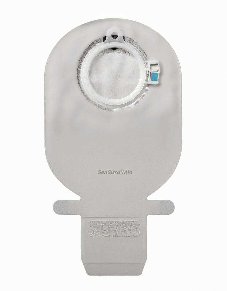 SenSura Mio Ostomy Pouch Two-Piece System Maxi 70 mm Stoma Drainable Flat BX/10