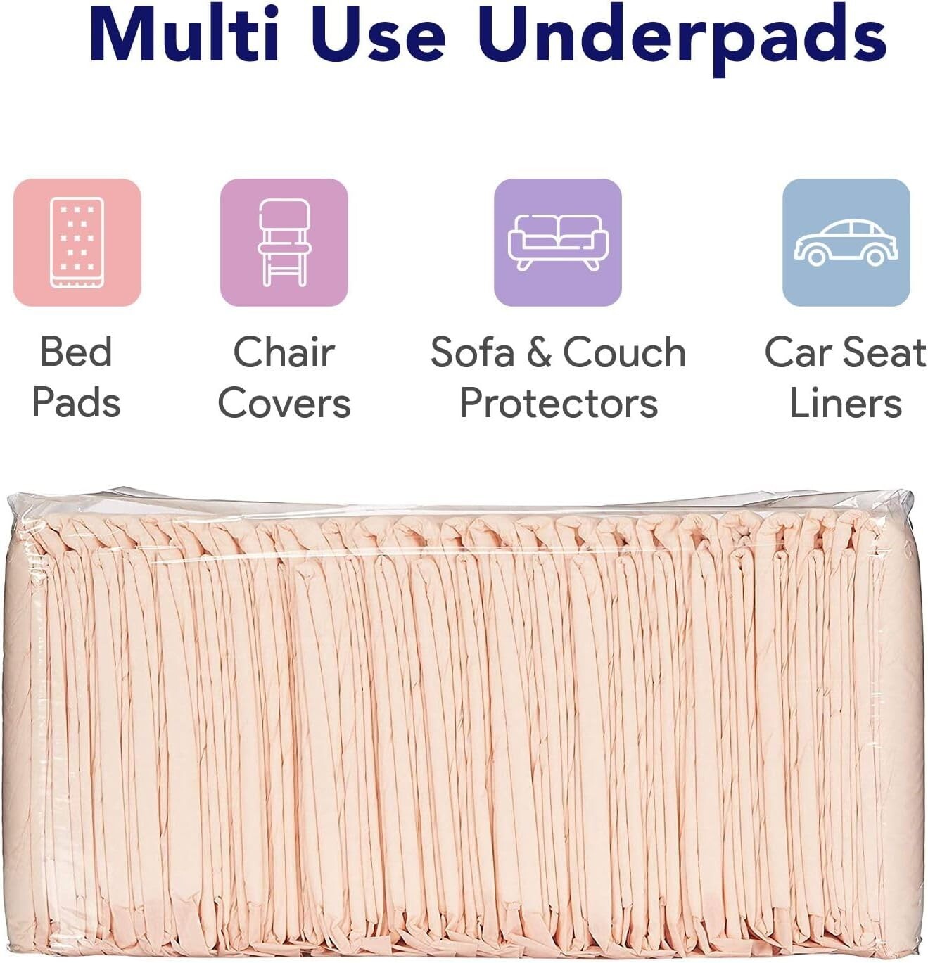 Disposable Bed Pads 30x36inch Ultra Absorbent Incontinence Adult Care Leak Proof