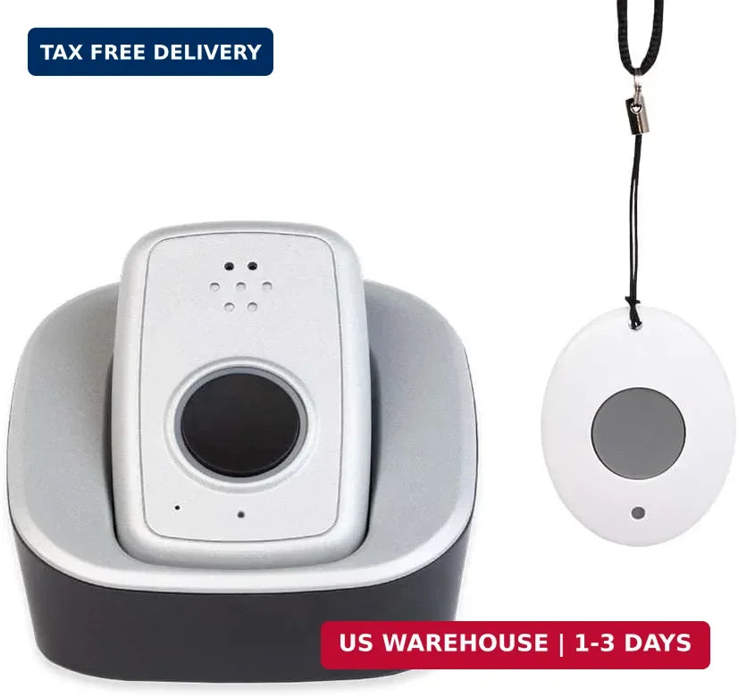 ADT On-The-Go Mobile Medical Alert System for Seniors, Neck Pendant | ADT-Monito