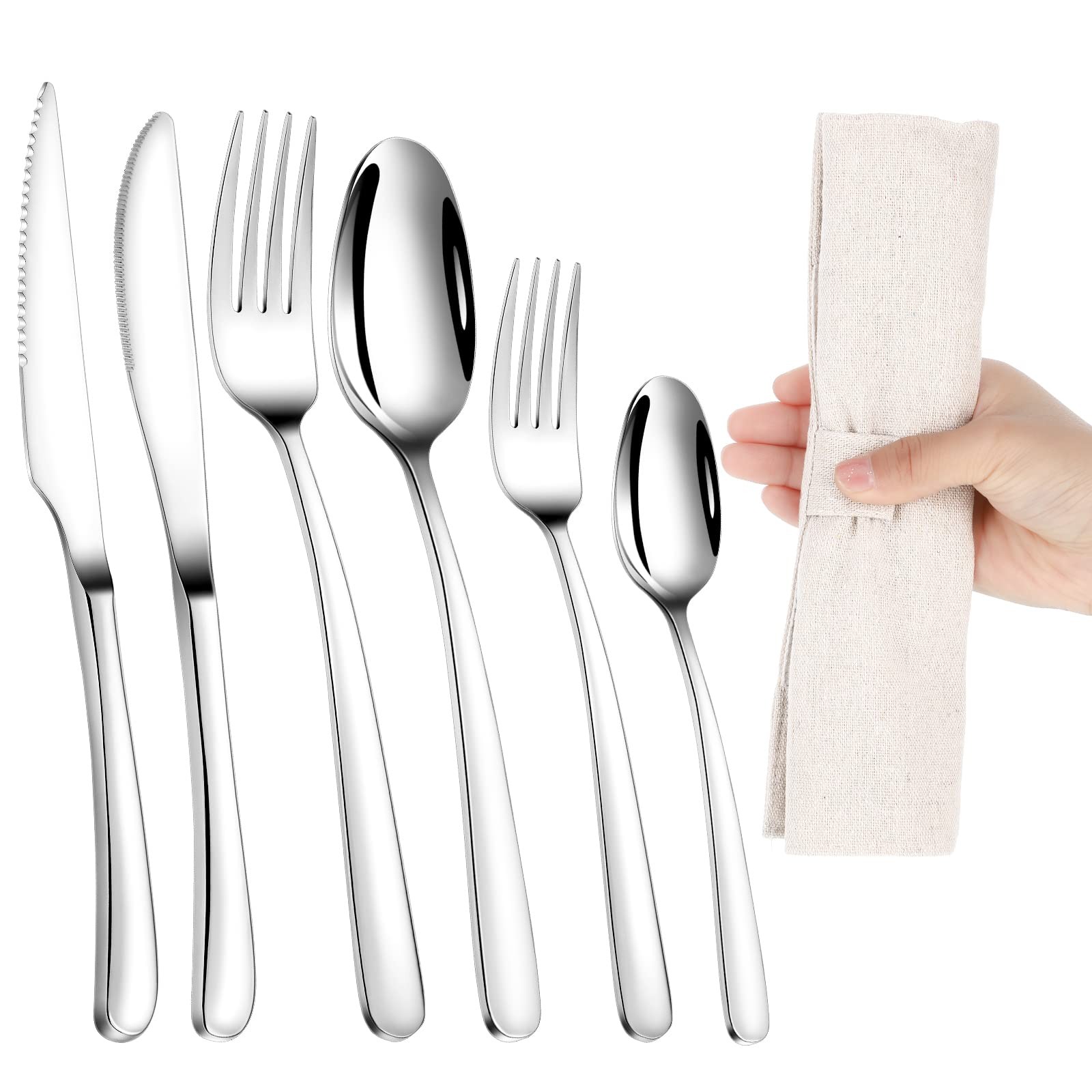 Bonuci 6 Pcs Weighted Utensils for Hand Tremors and Parkinsons Patients Weigh…