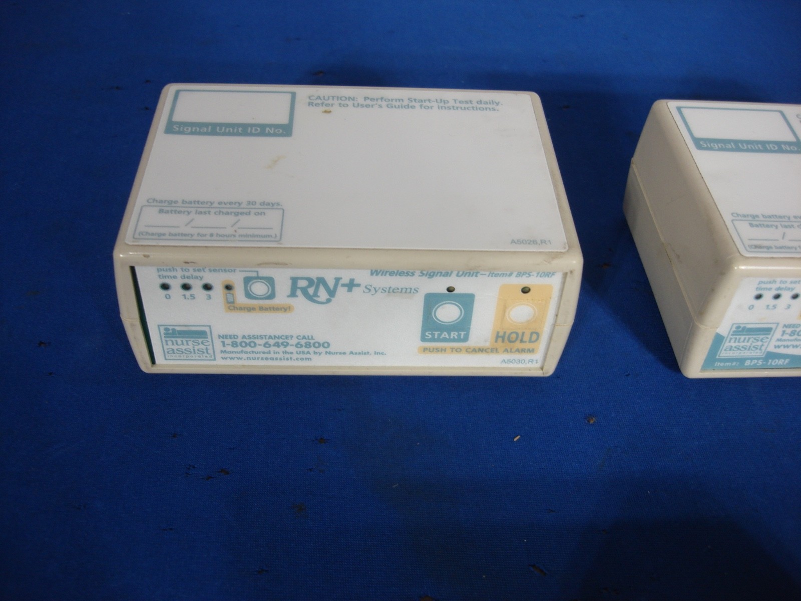 Nurse Assist RN+ Fall Watch Sold in a Lot BPRC-64FA2, BPS-10RF, and BPS-11RF
