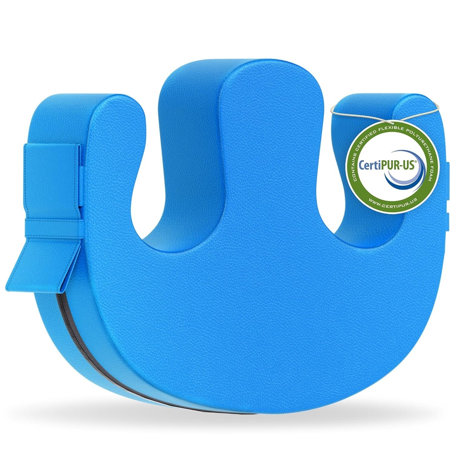 JJ CARE Patient Turning Device – 1 Pc U ShapePillow, Waterproof PU Leather
