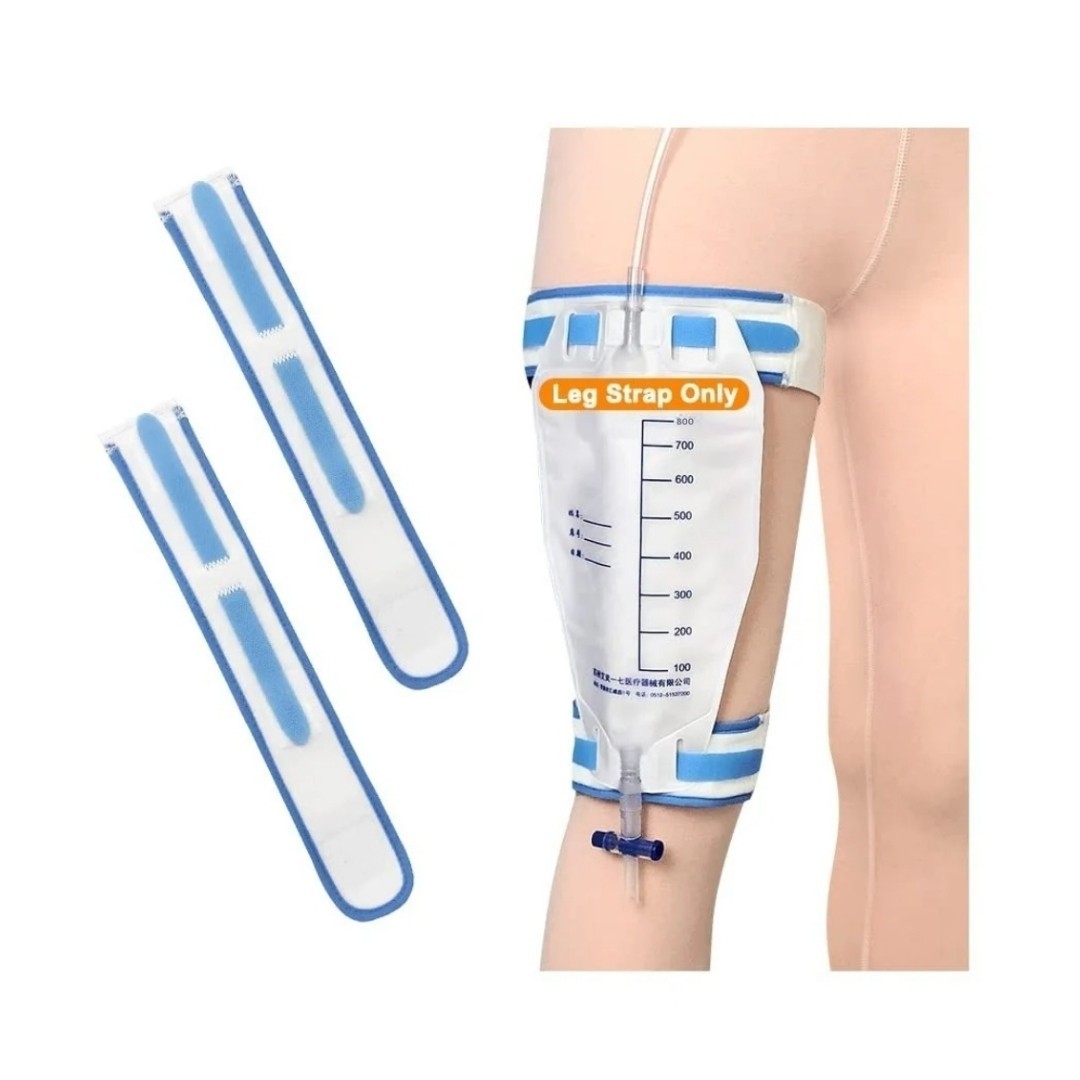 Catheter legbag /Urine drainage legbag/ pack of 3/800ml by ROMSON.