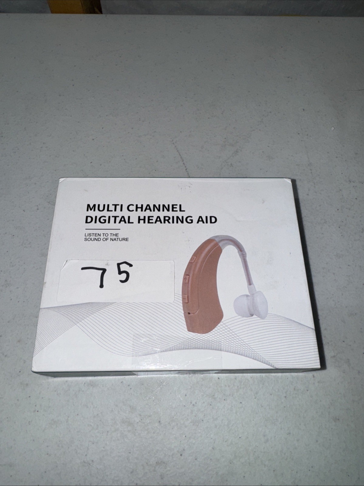 Rechargeable Digital Invisible Hearing Aid Sound Voice Amplifier Mini ITE