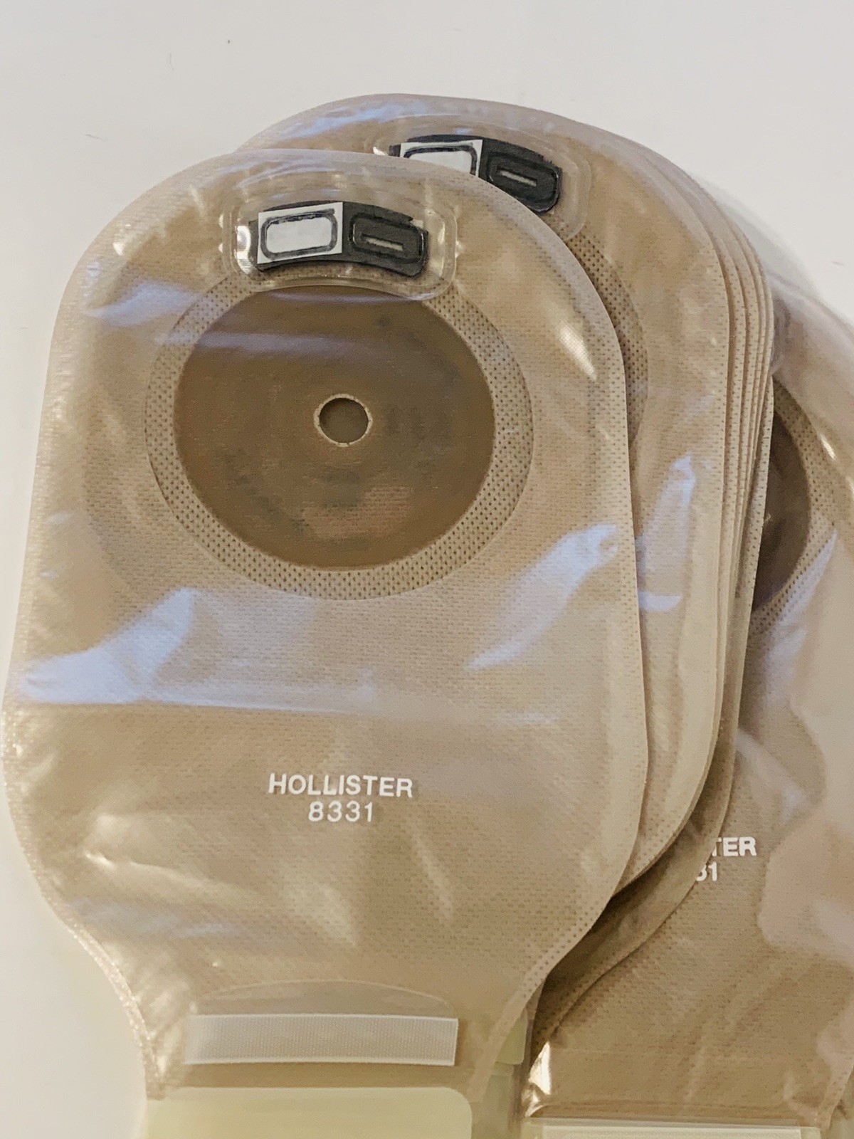 10 Hollister 8331 Flextend Premier Drainable 1-Piece Ostomy Pouch 2-1/2″, No Box