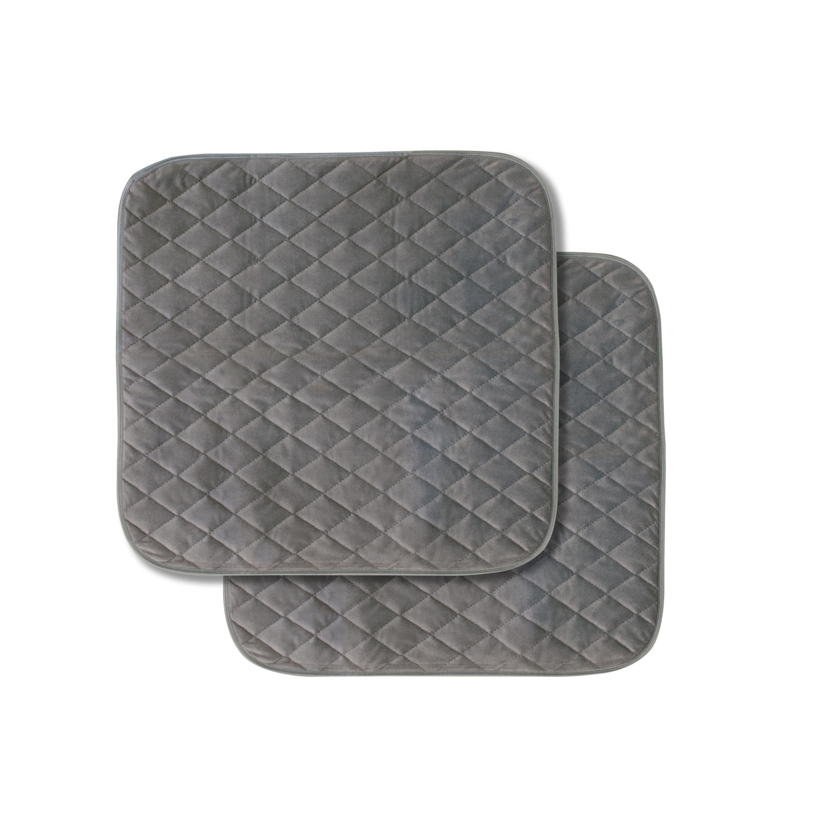 Gray Waterproof Washable Chair Pad Seat Protector For Incontinence