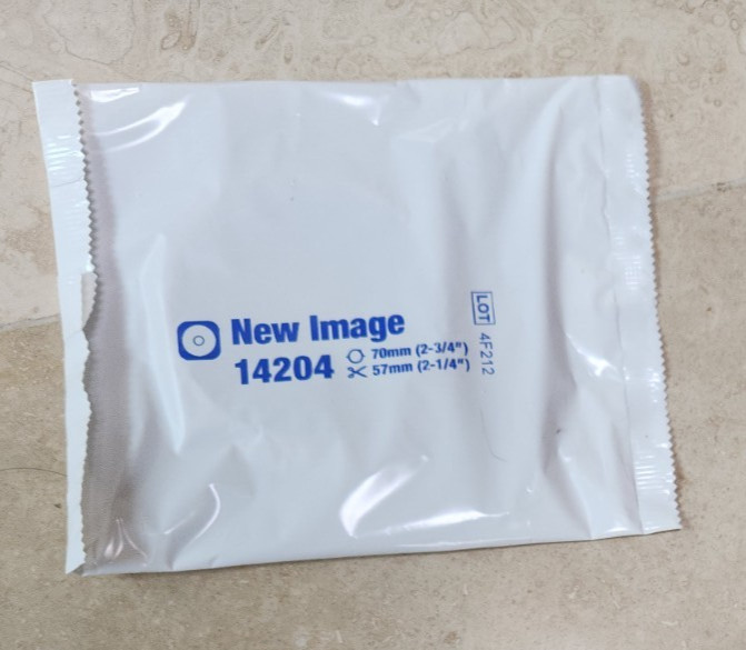 Hollister New Image 14204 Skin Barrier Flange 1 Unit Ostomy New Sealed