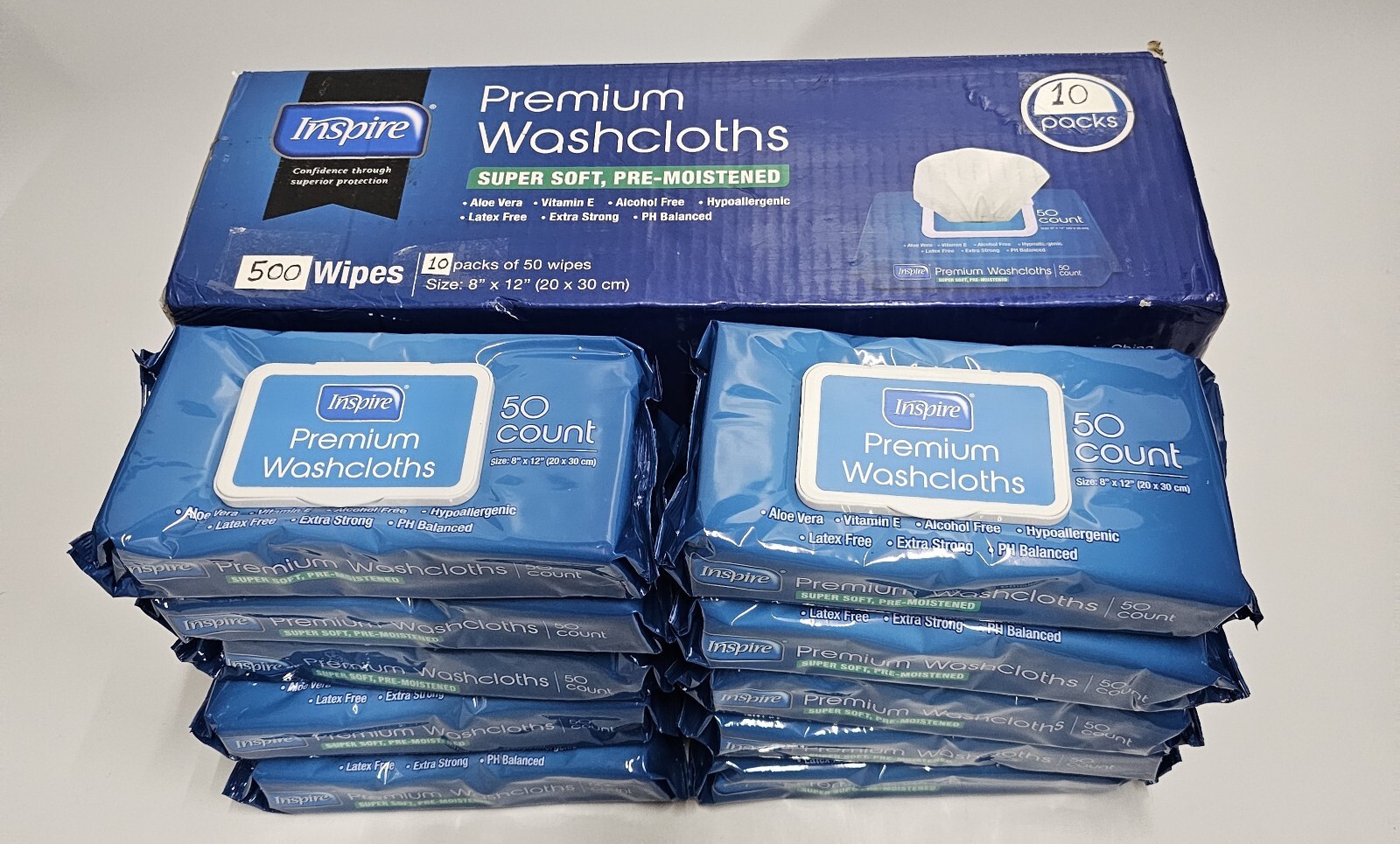 Adult Wet Wipes | Adult Wash Cloths Extra Large, Adult Wipes