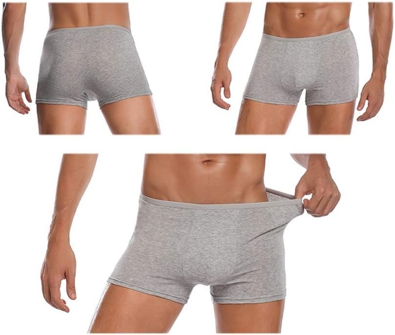 Compact & Hygienic 5-Pack Men’s Cotton Underwear – Perfect for Outdoors & Travel