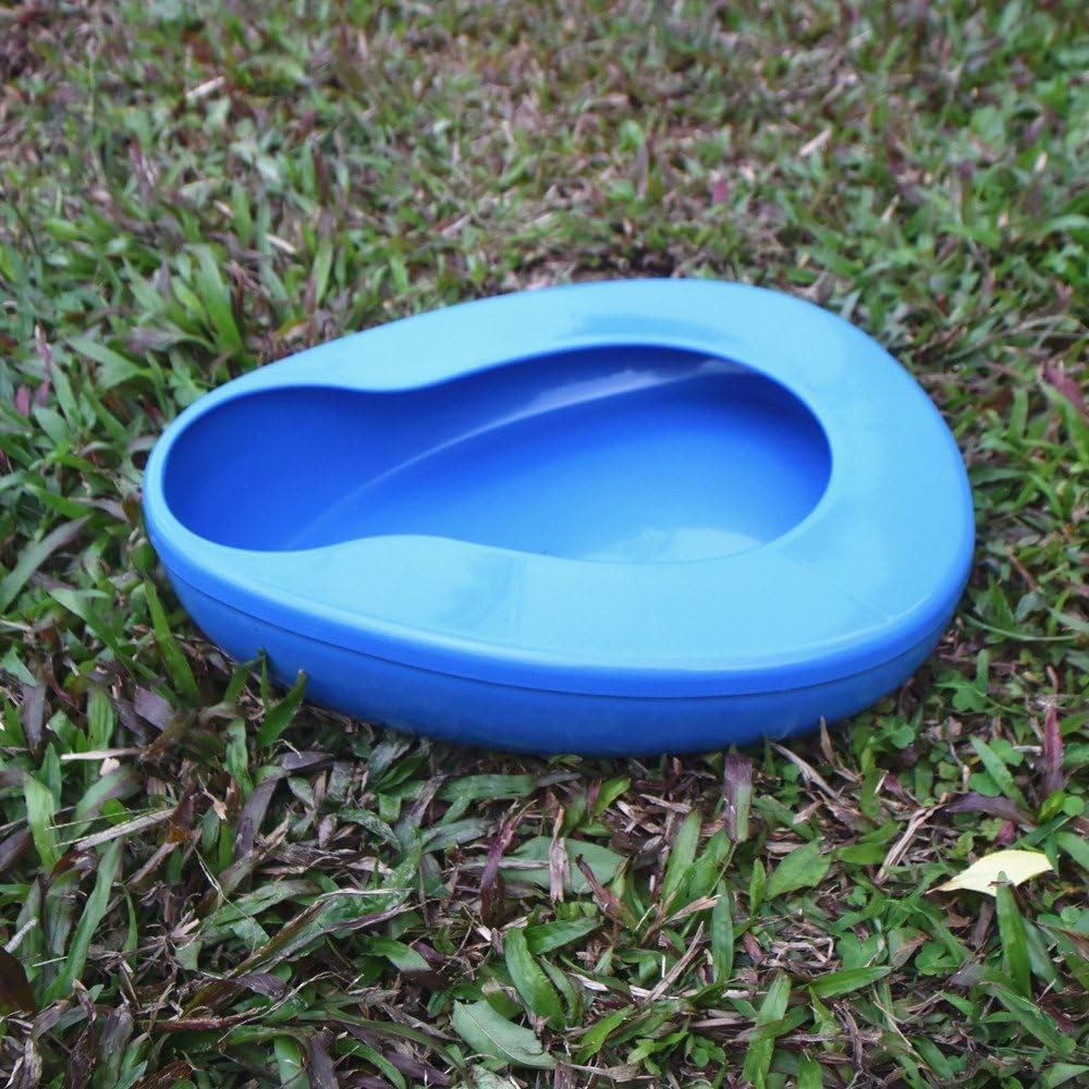 Firm Thick Stable PP Bedpan Heavy Duty Smooth Countoured for Bed-Bound Patien…