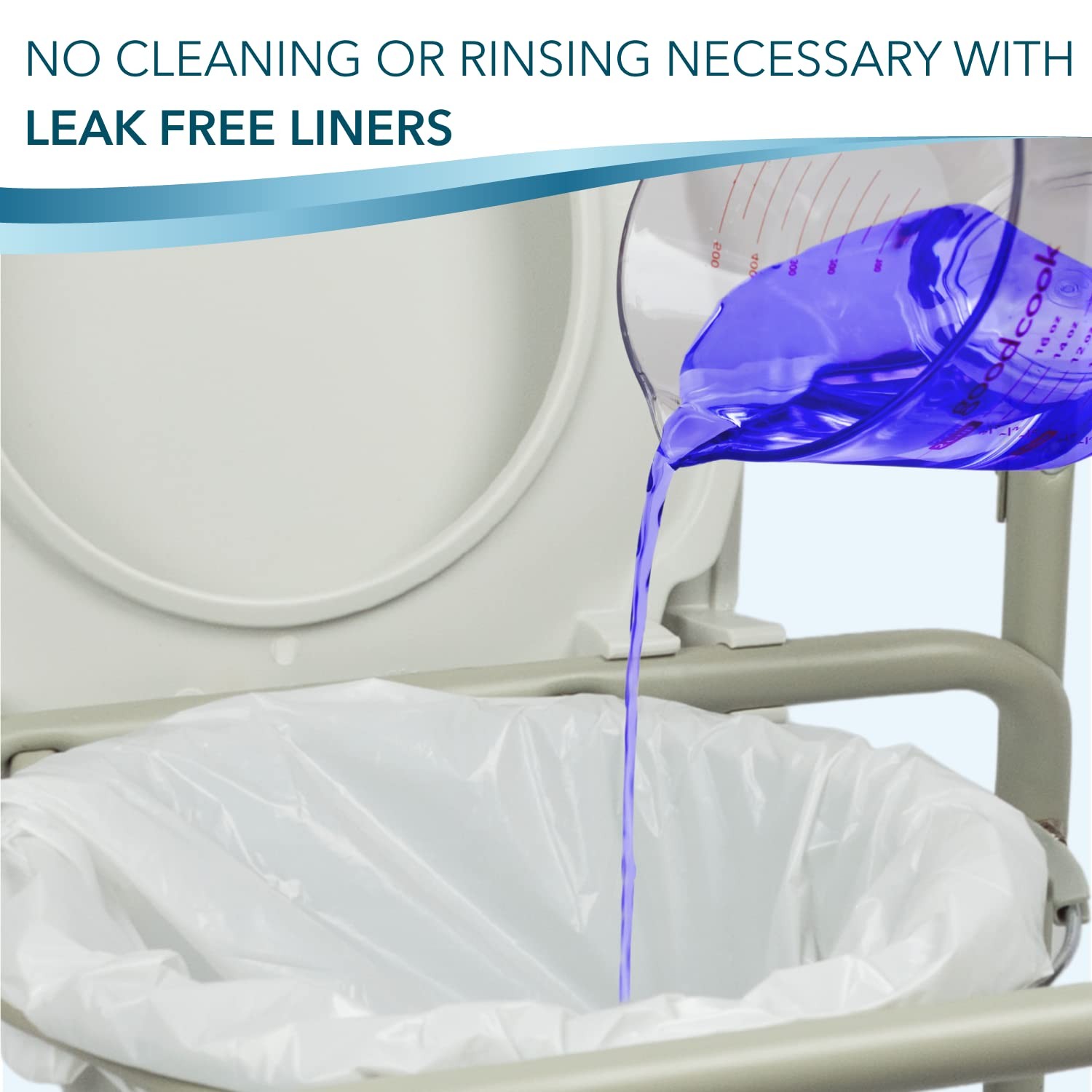 Bedside Commode Liners for Portable Toilet Chair Bucket and Bedpan | Value Pa…