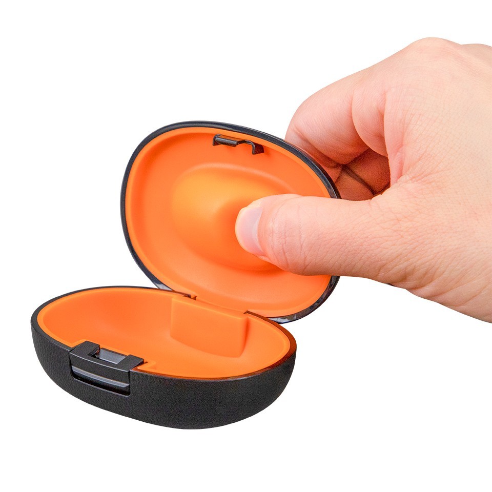 Hearing Aid Case Hard Portable Storage Case for BTE CIC IIC ITE Hearing Aids