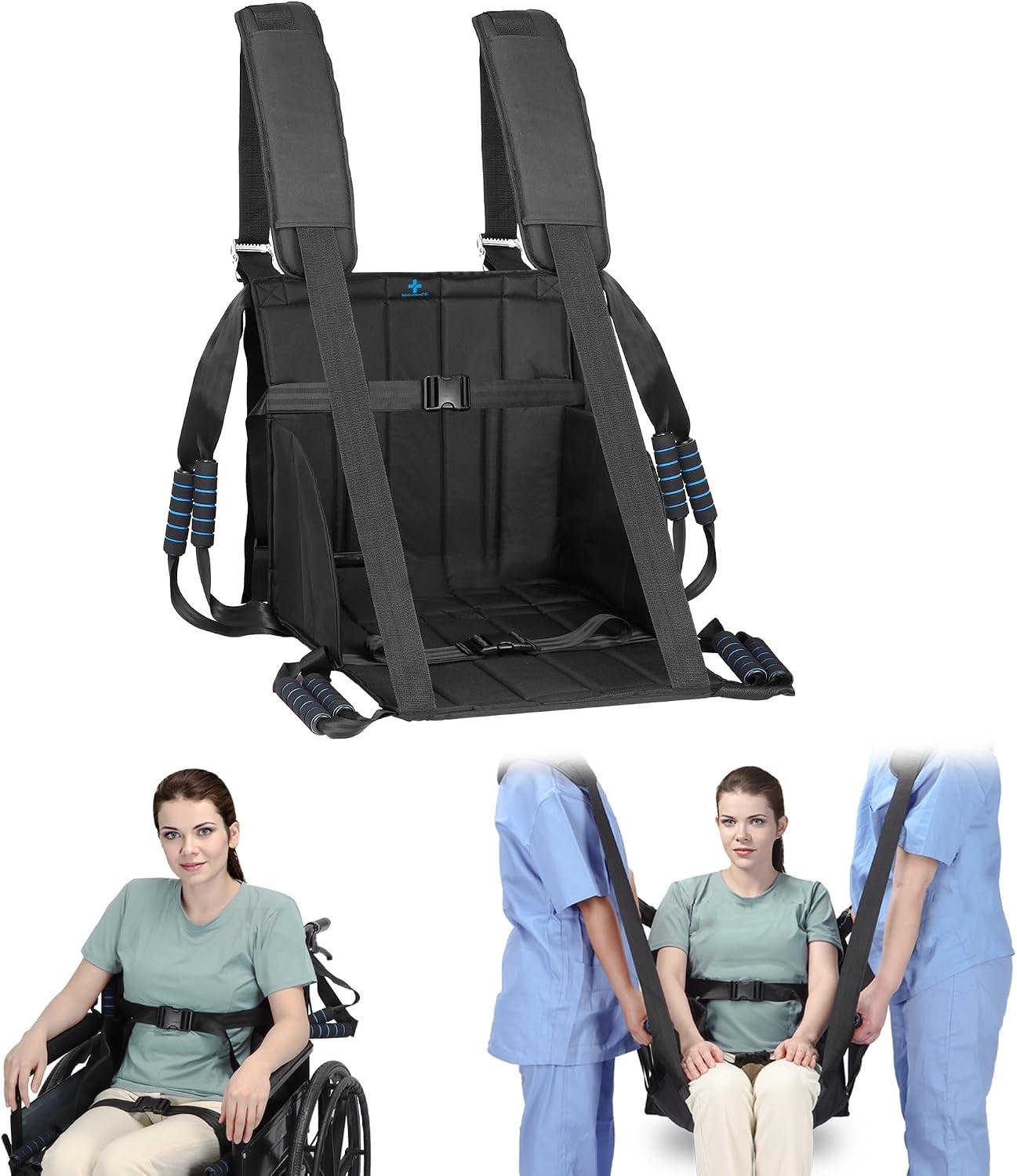 Transfer Belt for Elderly & Disabled，Patient Transfer Lift Assist Device for …