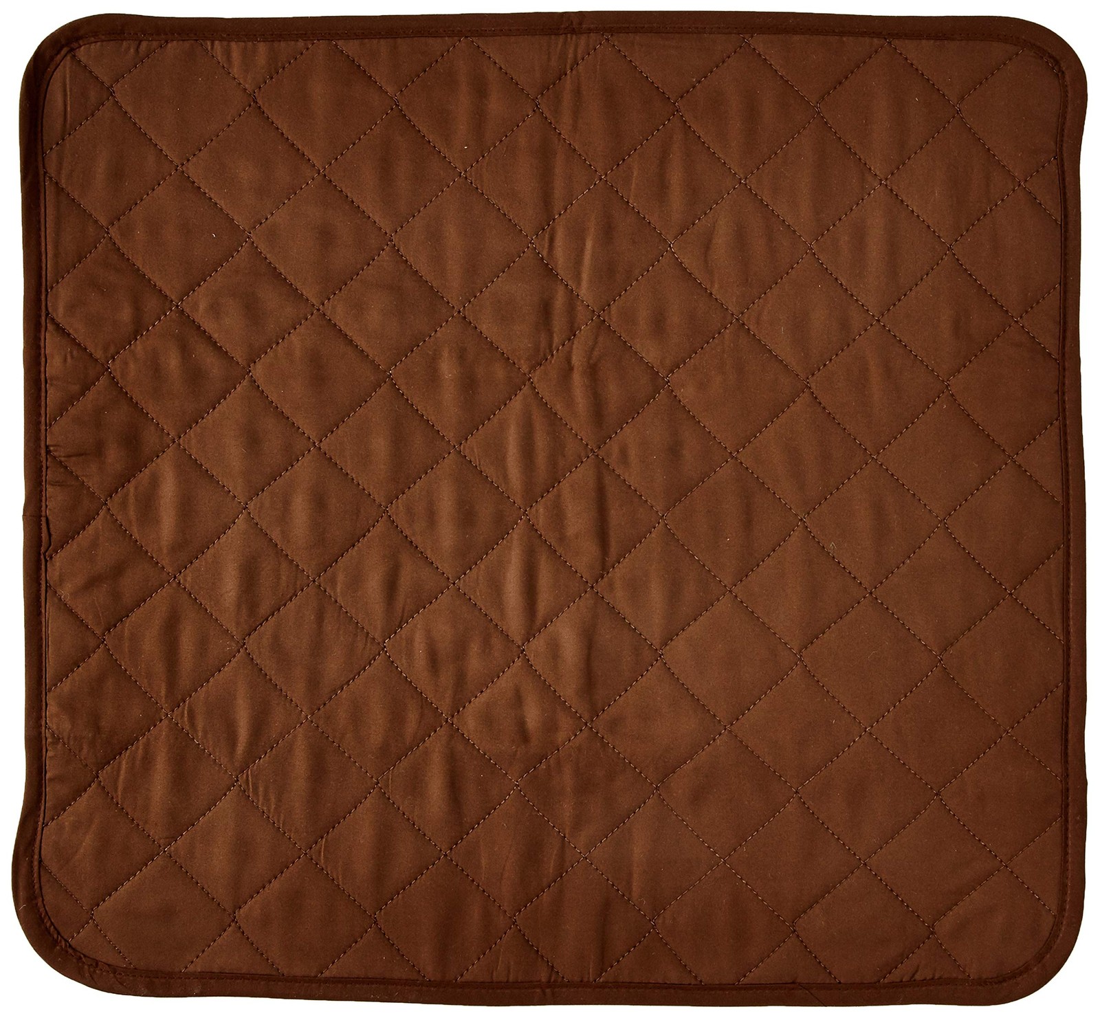 Absorbent Washable Incontinence Chair Seat Protector Pad, Chocolate