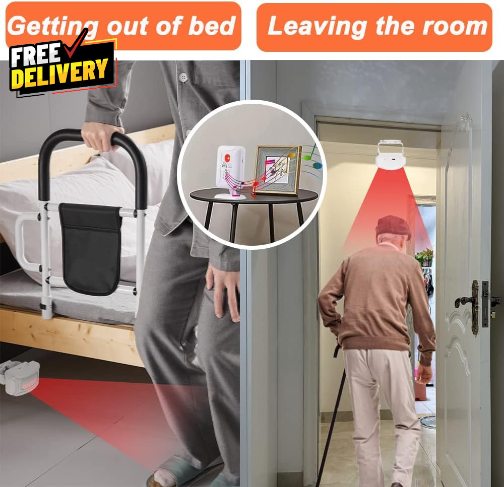 Upgraded Version Bed Sensor Alarm and Fall Prevention for Elderly/Dementia a….