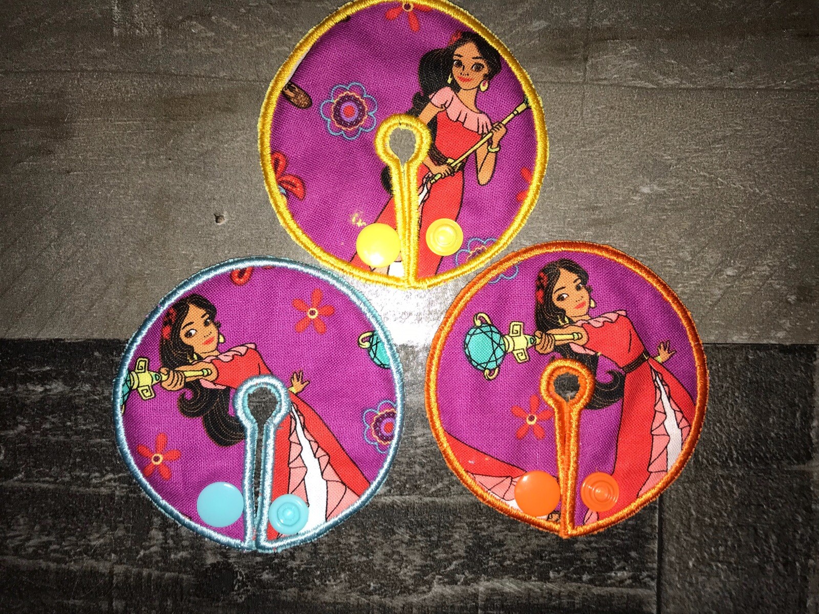 Embroidery G tube Pads- Feeding Pads (Set Of 3)