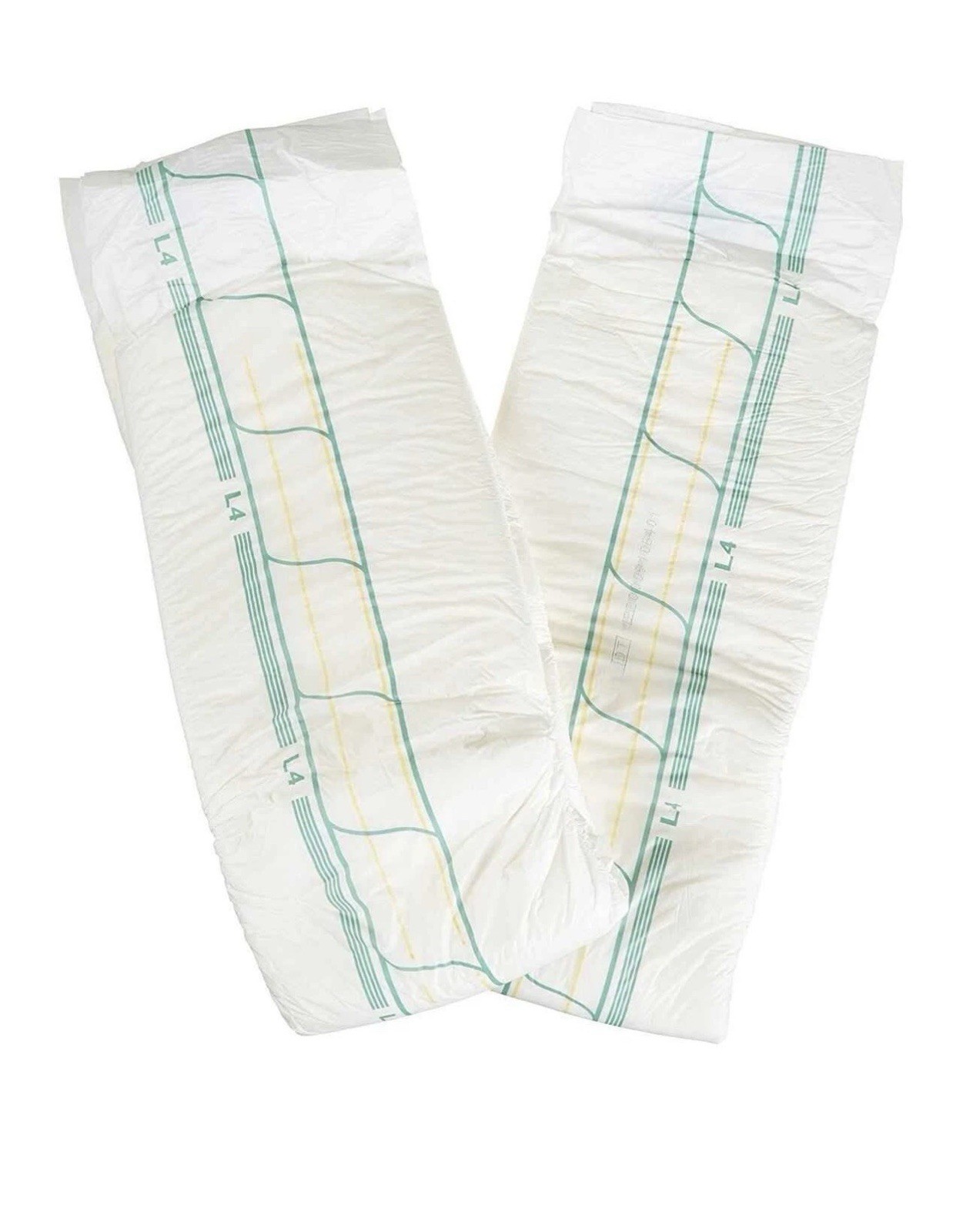 Abena 4168 Abri-Form Comfort L4 Absorbent Adult Briefs – White, Large, 12 pack