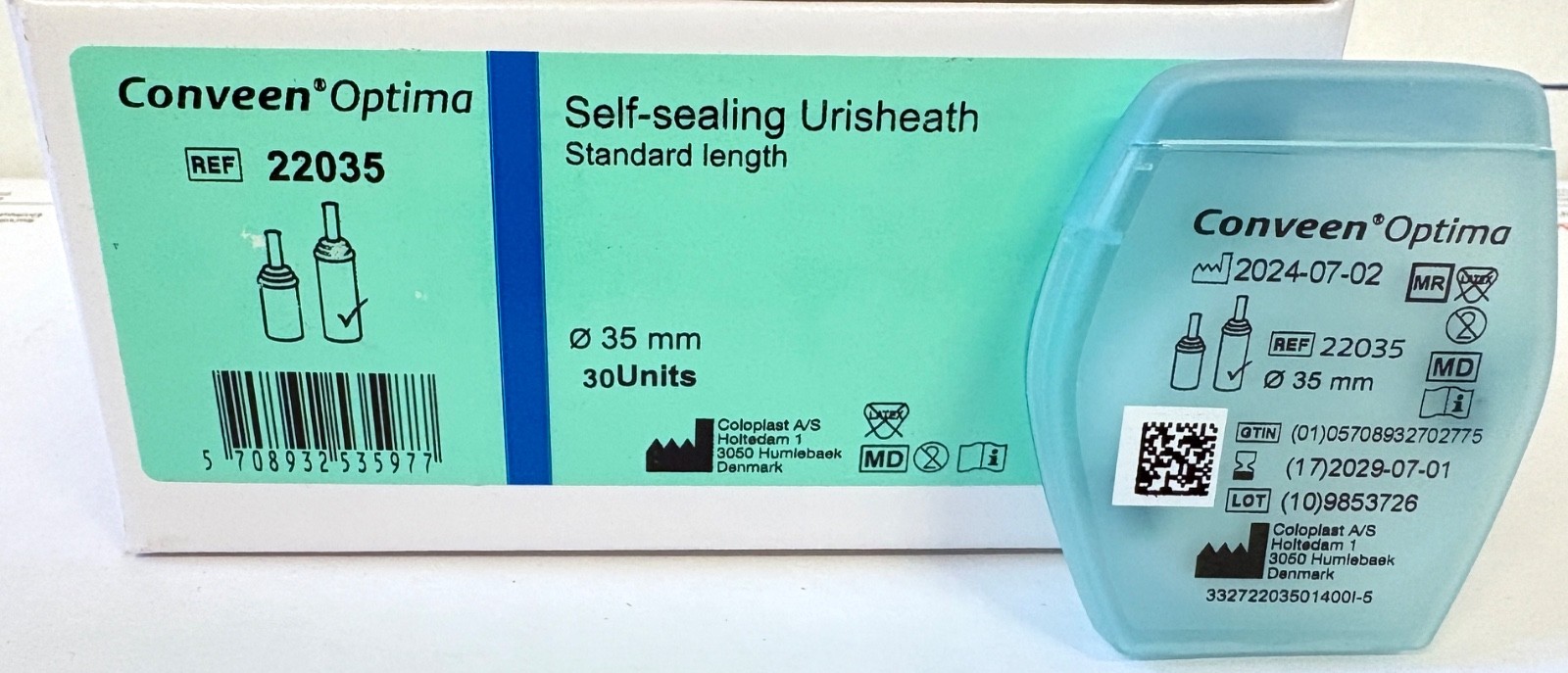 Conveen Optima Self-Sealing Urisheath (BOX/30)