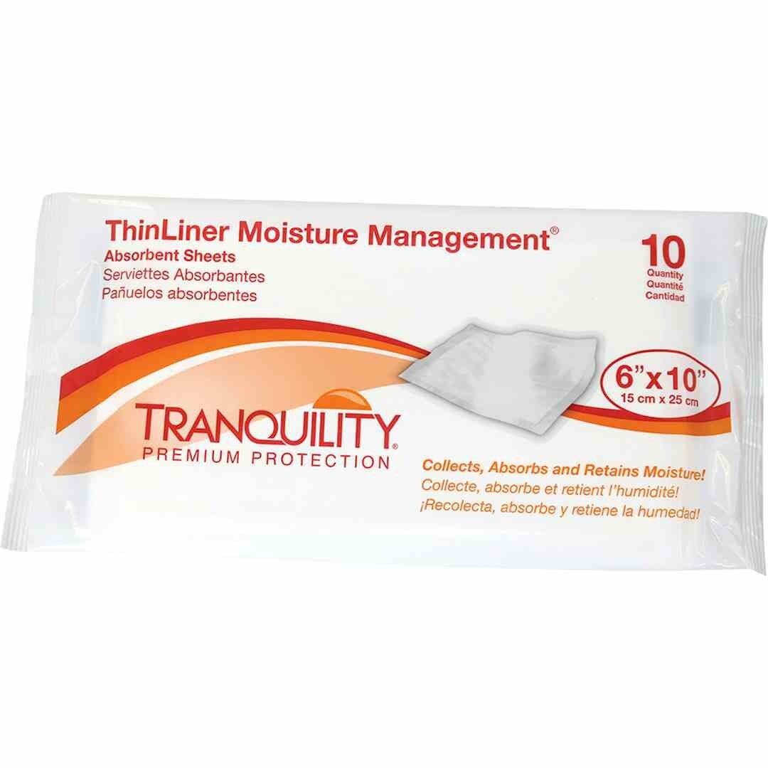 100 Skin Fold Dry Sheets, Absorbent Incontinence Cloths 6X 10″ (10 Packs Of 10)