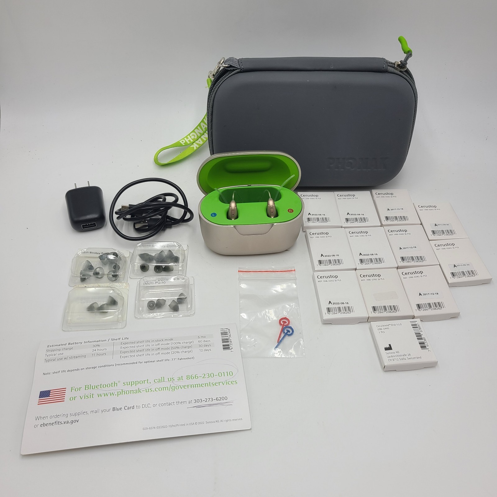 Phonaek AUDEO LUMITY LIFE L90-RL WATERPROOF Bluetooth Rechargeable HearingAides