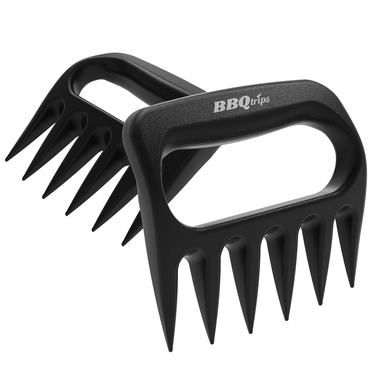 Meat Claws for Shredding Pulled Pork – Heavy Duty Solid Bear Claws Meat Shred…