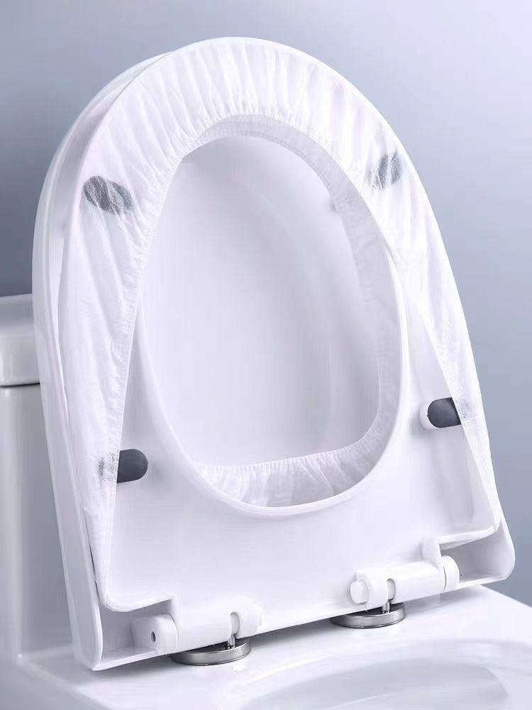 Disposable Toilet Seat Cover – Sterile, Portable, Nonwoven Travel & Camping Bath