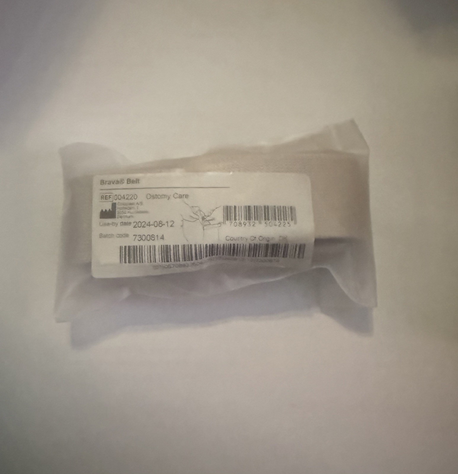 (2) ConvaTec Ostomy Appliance Belts 175507 & Coloplast Brava Belt 004220 Bundle